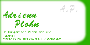 adrienn plohn business card